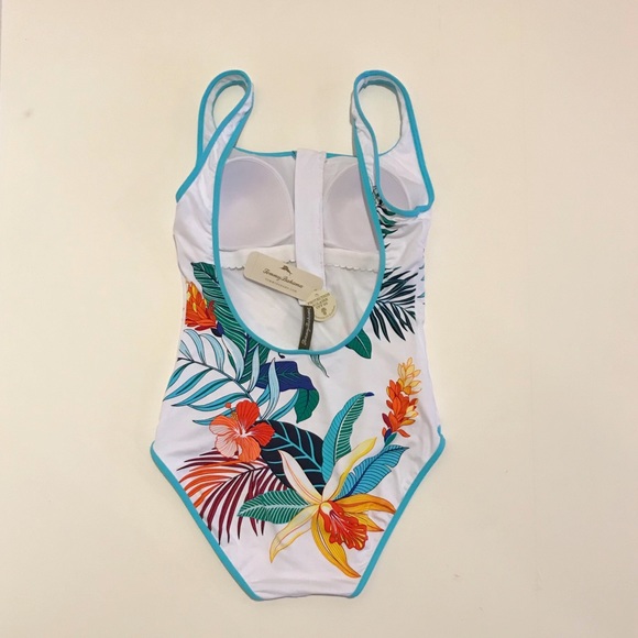 Tommy Bahama’s Zip Front One Piece Swimsuit - Picture 3 of 6
